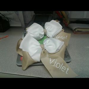 Personalized hair bows